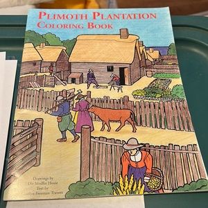 Book for the classroom-Plimoth Plantation Coloring Book